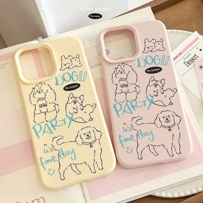 Dog Case Phone Print