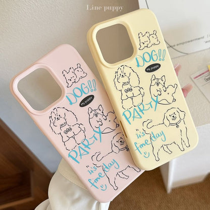 Dog Case Phone Print