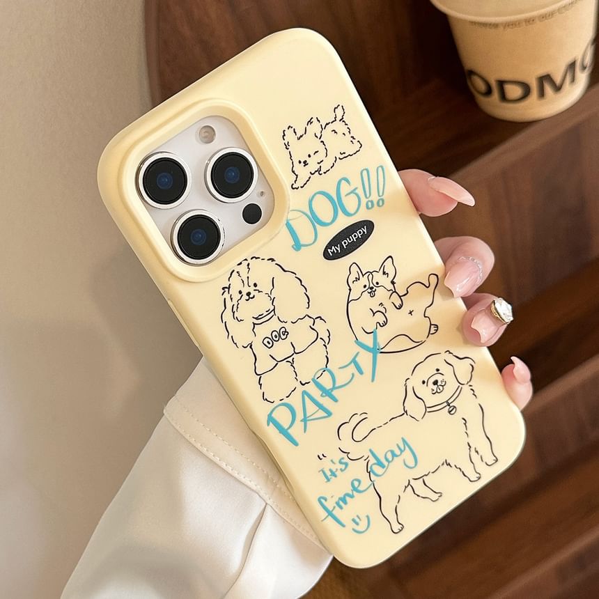 Dog Case Phone Print