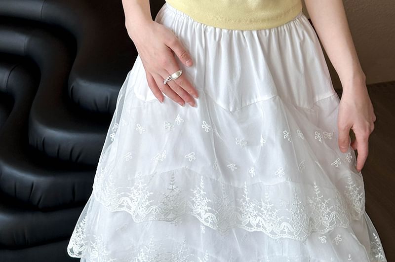 Racerback Padded Slim-Fit Cami Blouse