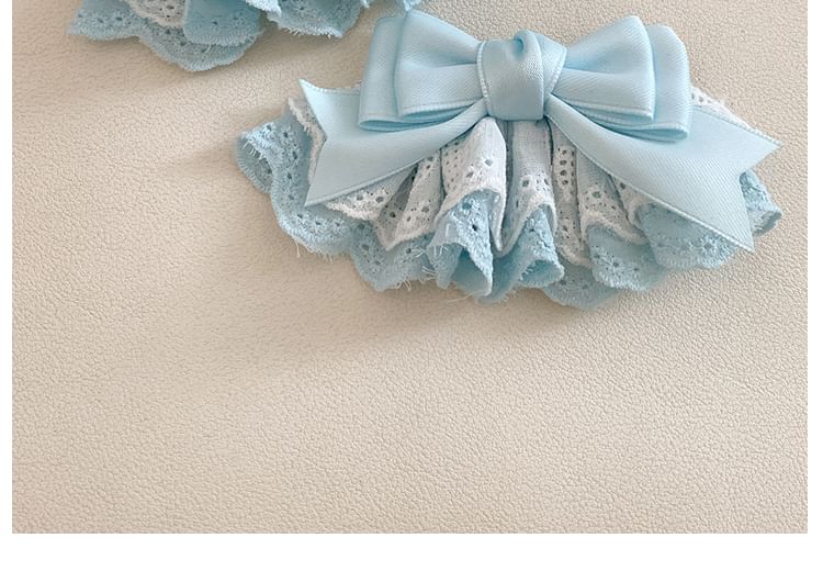 Bow / Clip Lace Hair Set