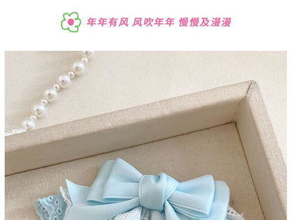 Bow / Clip Lace Hair Set