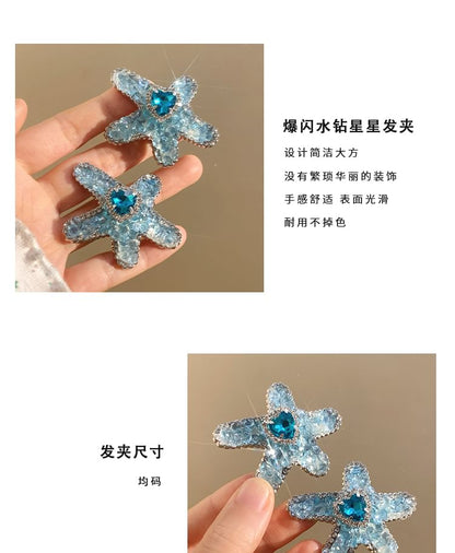 Hair / Starfish Clip Set
