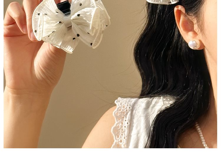 Claw Dotted Hair Set