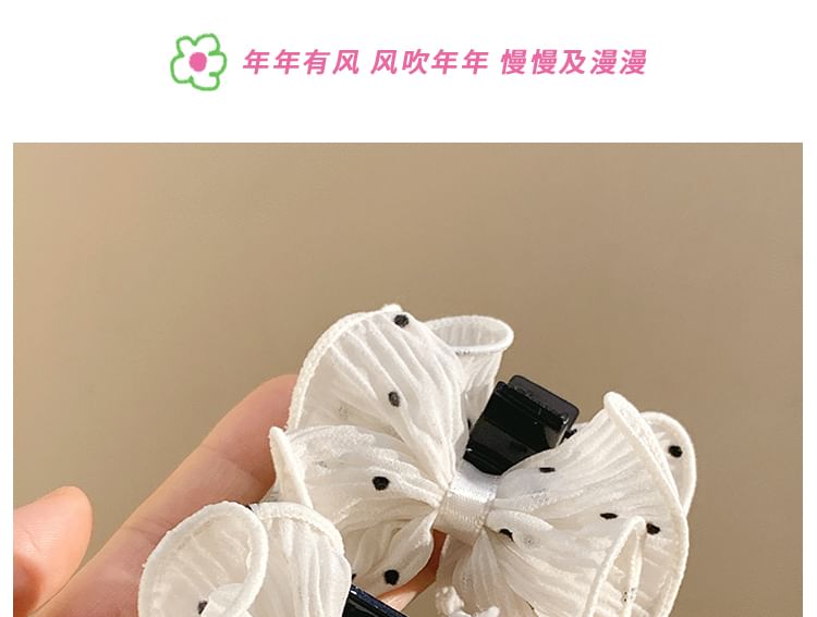 Claw Dotted Hair Set