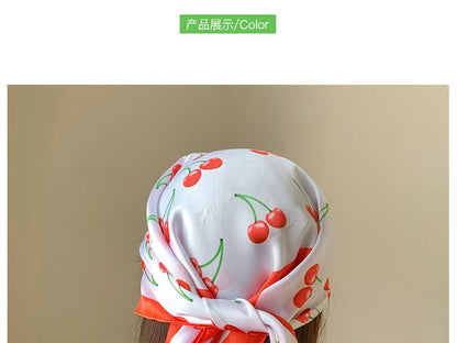 Head Print Cherry Band