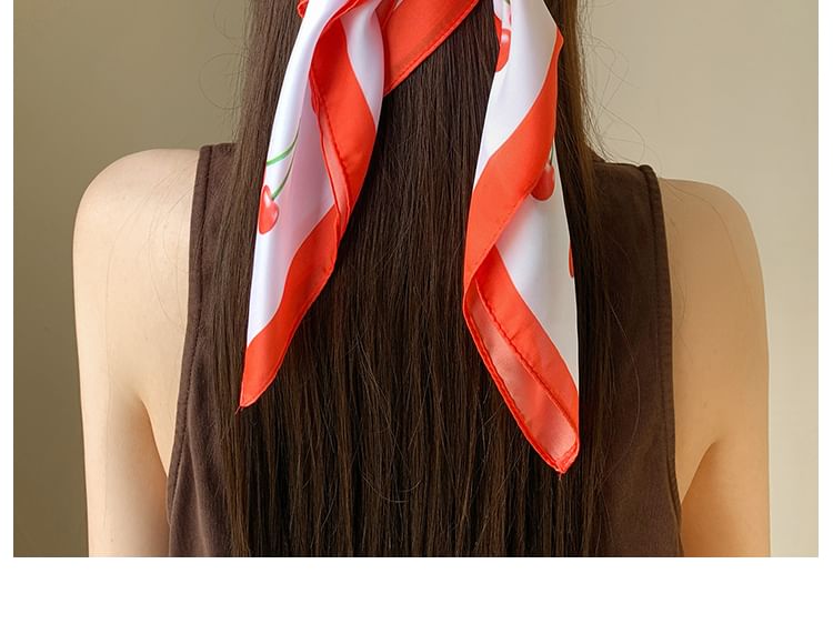 Head Print Cherry Band