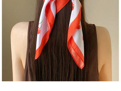 Head Print Cherry Band