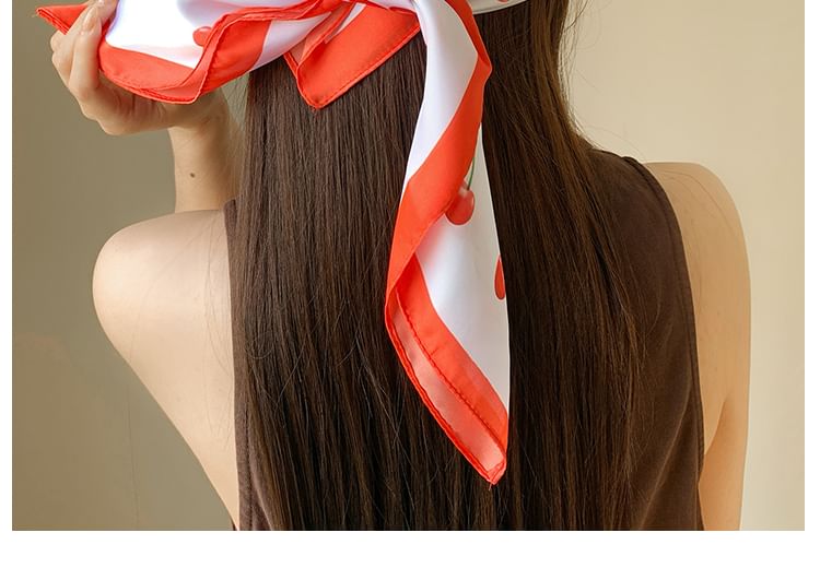 Head Print Cherry Band