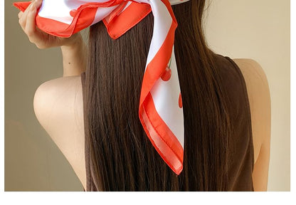 Head Print Cherry Band