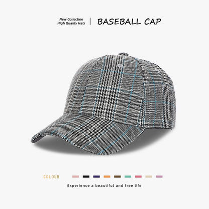Plaid Baseball Cap