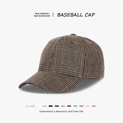 Plaid Baseball Cap