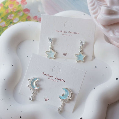 Stud Asymmetrical Earring