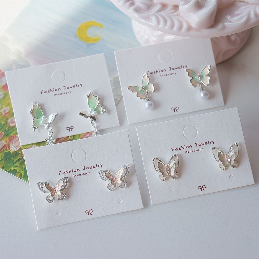Earring Butterfly Stud
