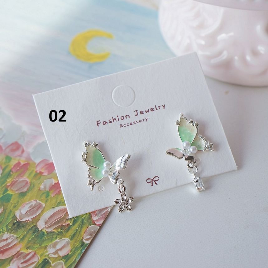 Earring Butterfly Stud