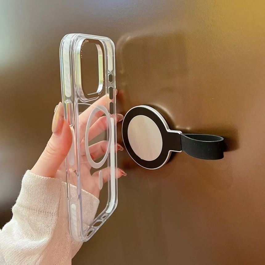 MagSafe) Suction Magnetic (Compatible Strap Stand Finger with