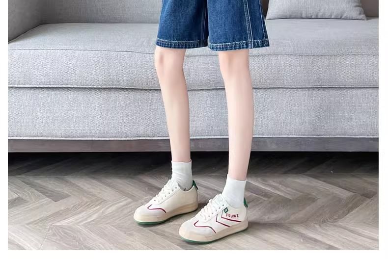 High Waist Wide Leg Jorts