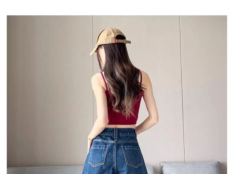 High Waist Wide Leg Jorts