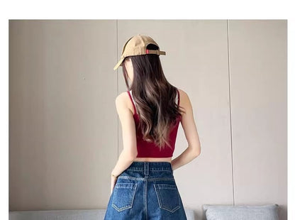 High Waist Wide Leg Jorts