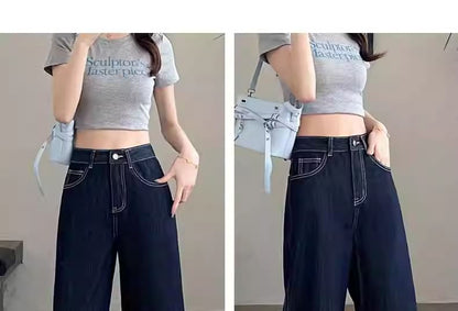 High Waist Ruffle Hem Jorts