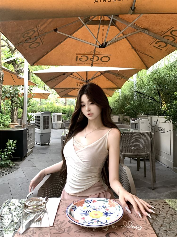 Camisole Top and Maxi A-Line Skirt Set