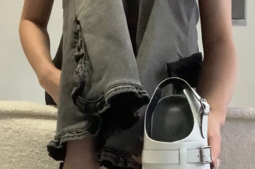 Platform Buckled Sandals