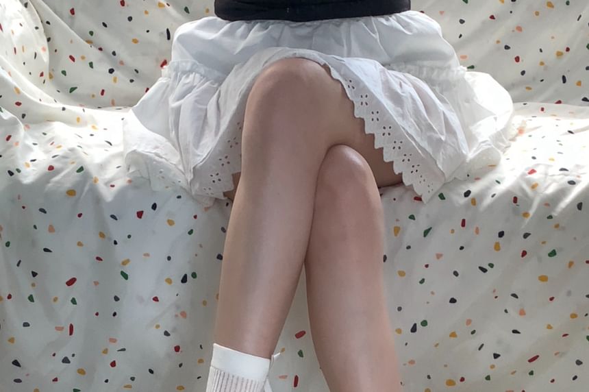 Square Toe Plain Mary Jane Shoes
