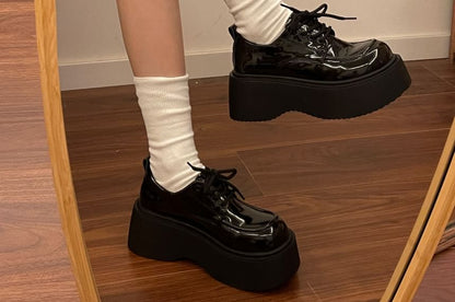 Platform Lace Oxfords