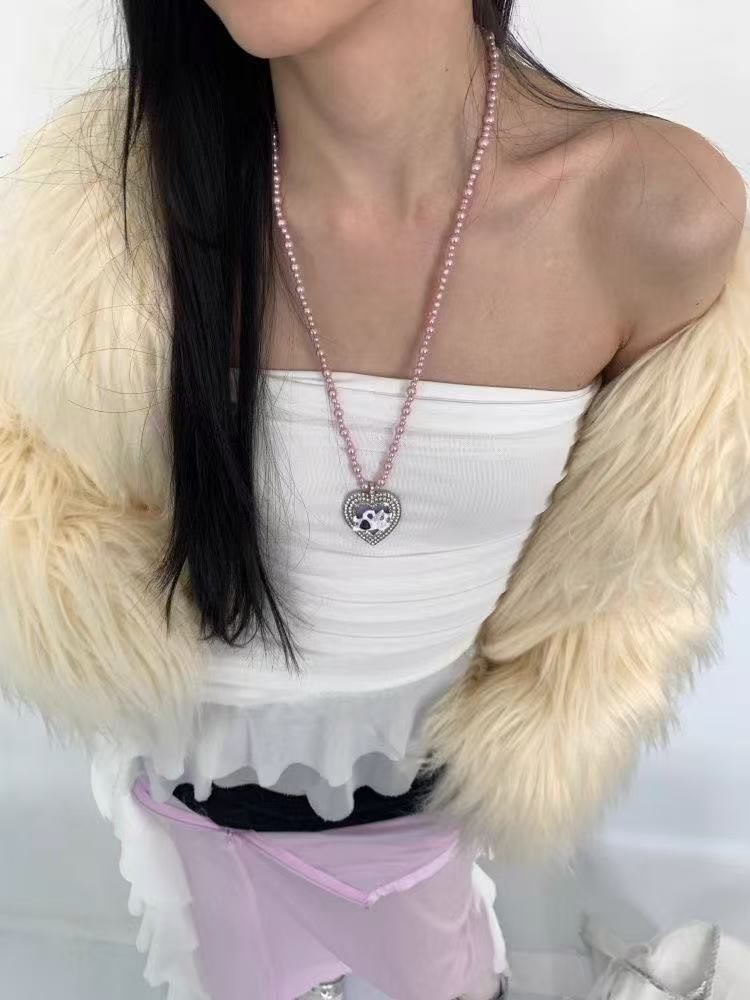 Beaded Heart Necklace