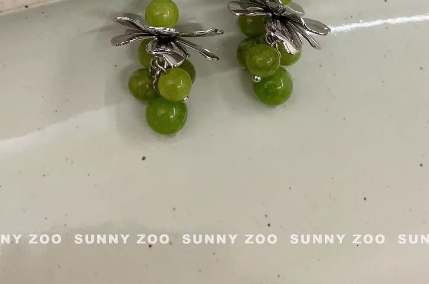 Grape Dangle Earring