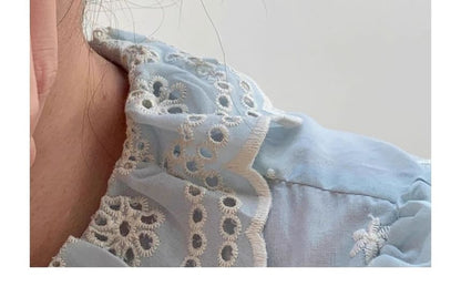 Drop Water Glazed Leverback Earring