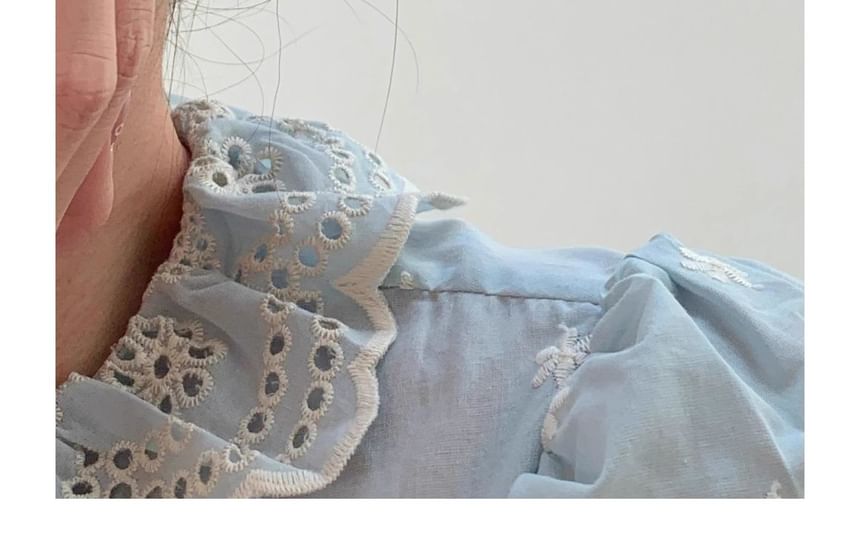 Drop Water Glazed Leverback Earring