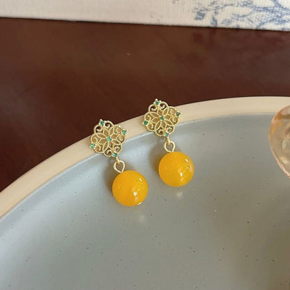 Dangle Ball Earring