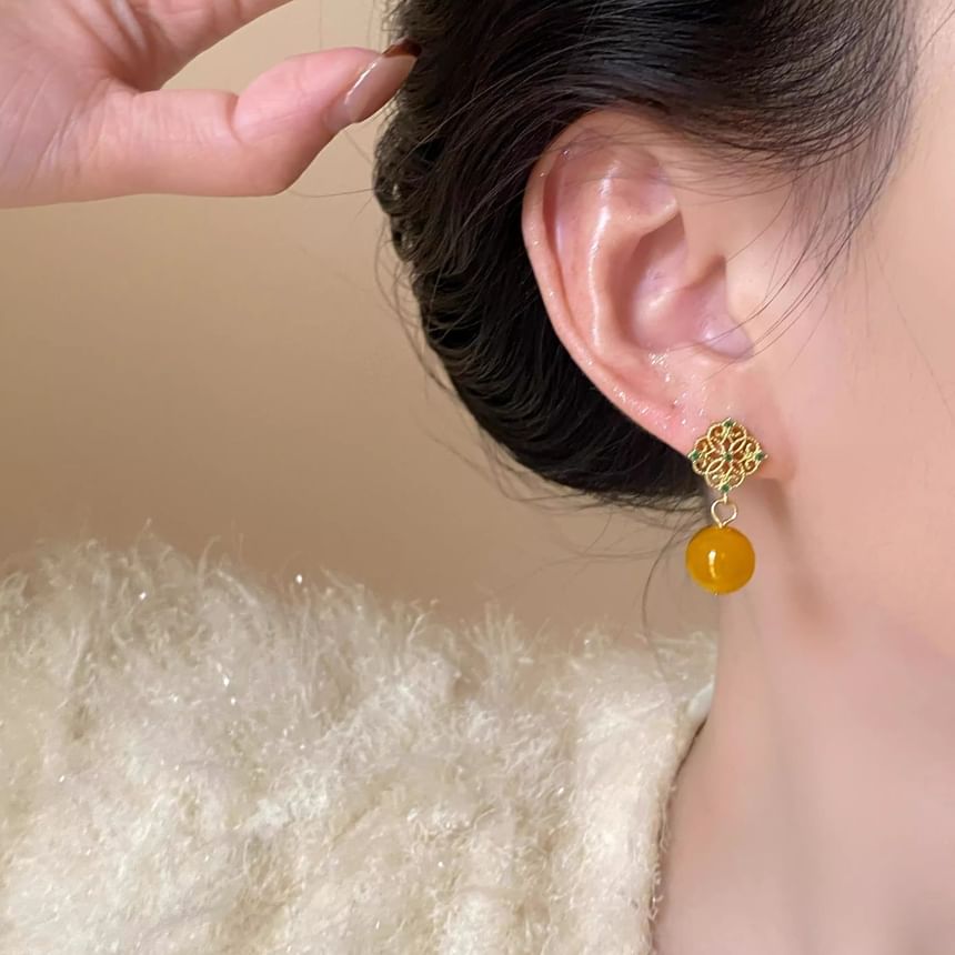 Dangle Ball Earring