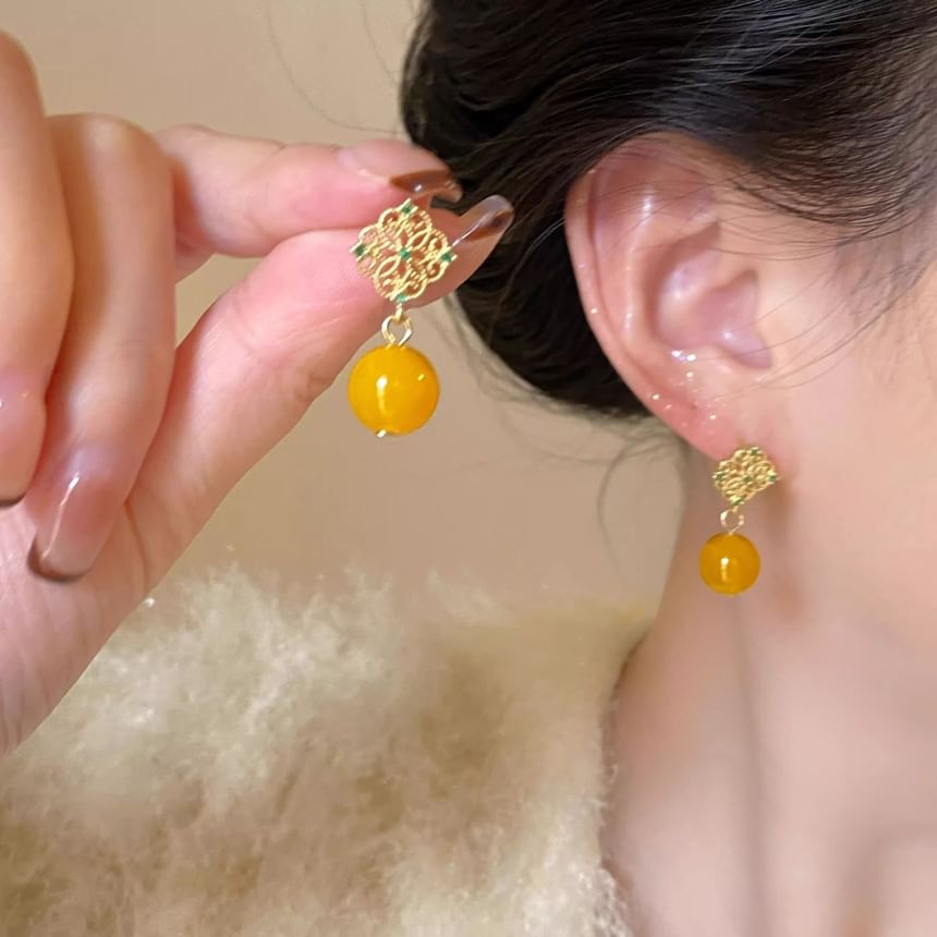 Dangle Ball Earring