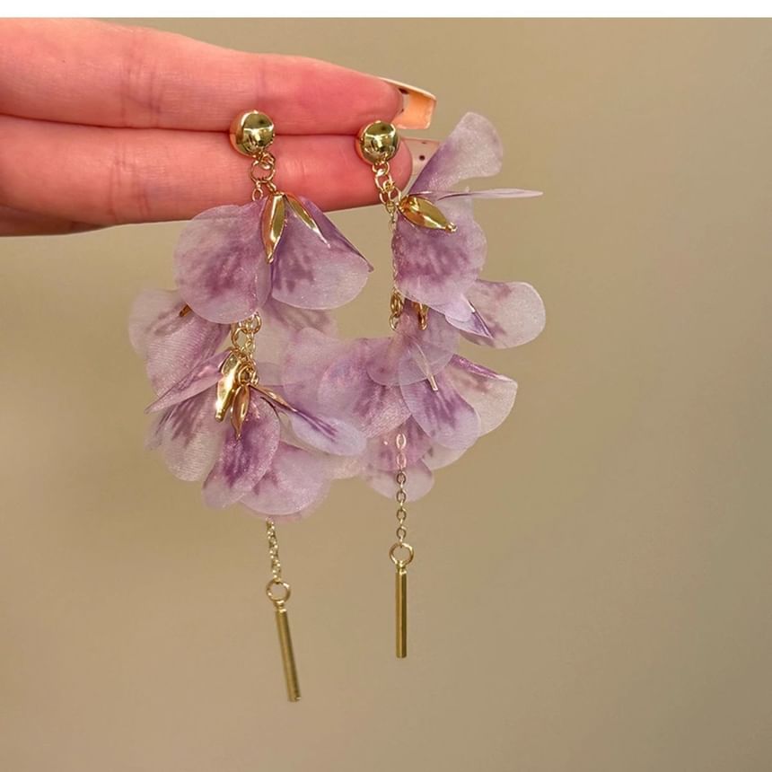 Petal Threader Earring