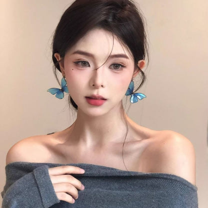 Dangle Butterfly Earring