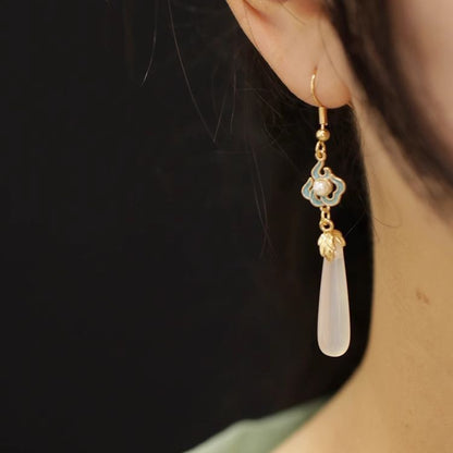 Jade Dangle Earring