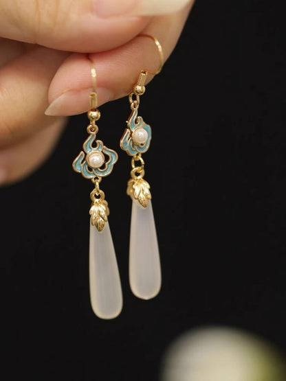 Jade Dangle Earring