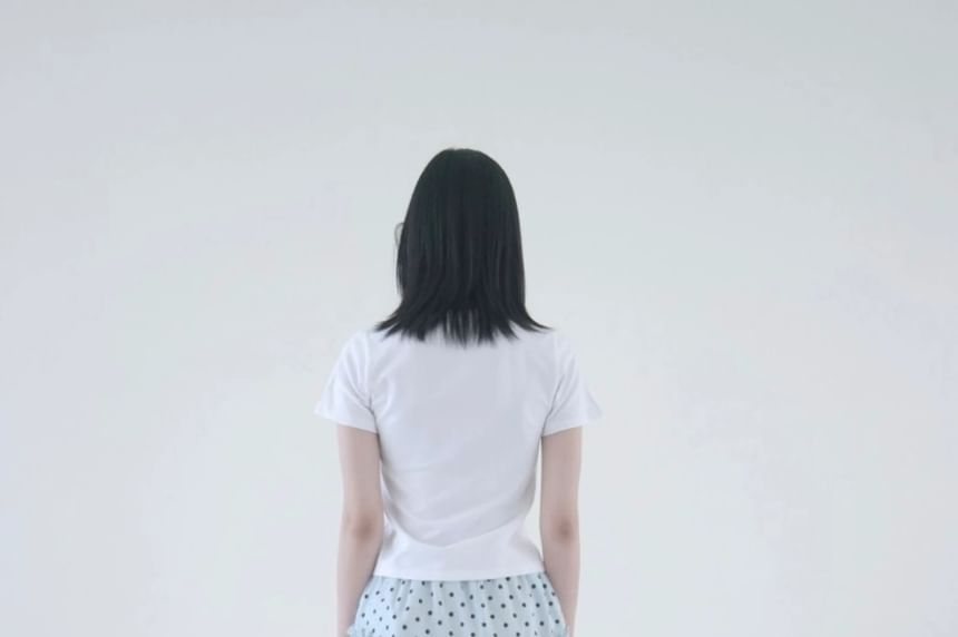 Dotted Maxi Skirt
