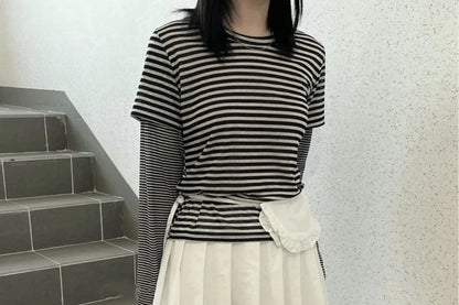 Set: Midi Skirt + Waist Bag