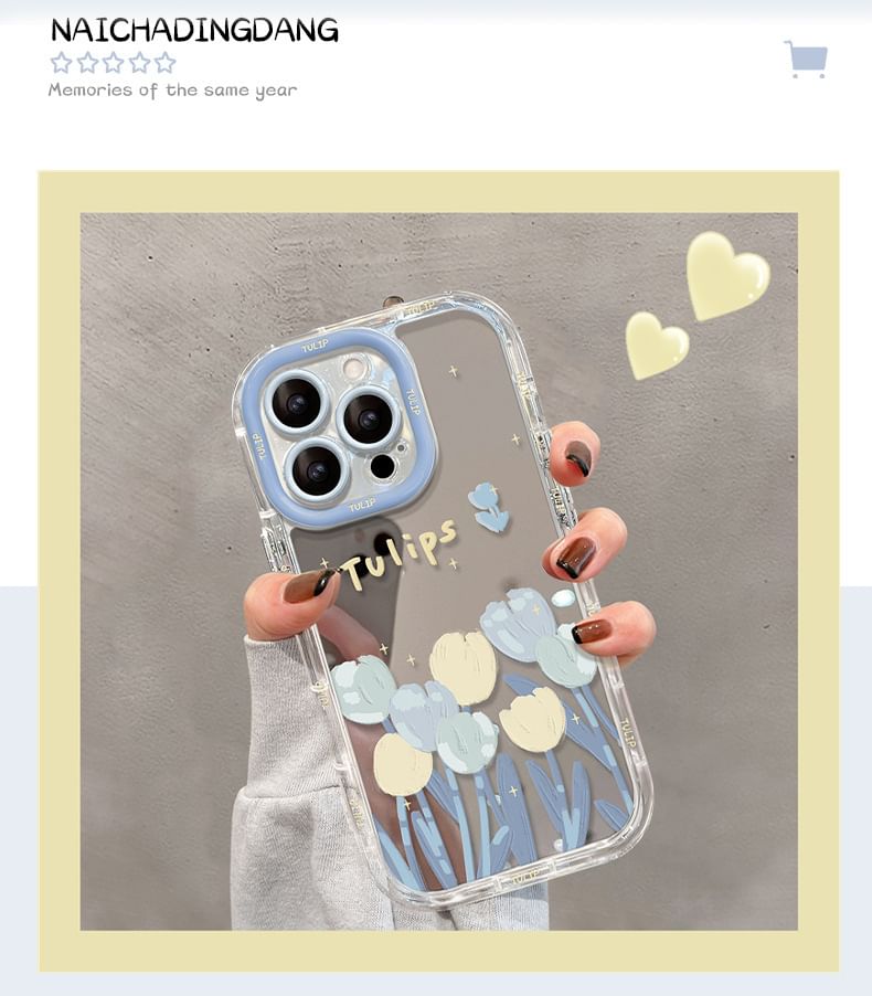 Mirrored Case Tulip Phone