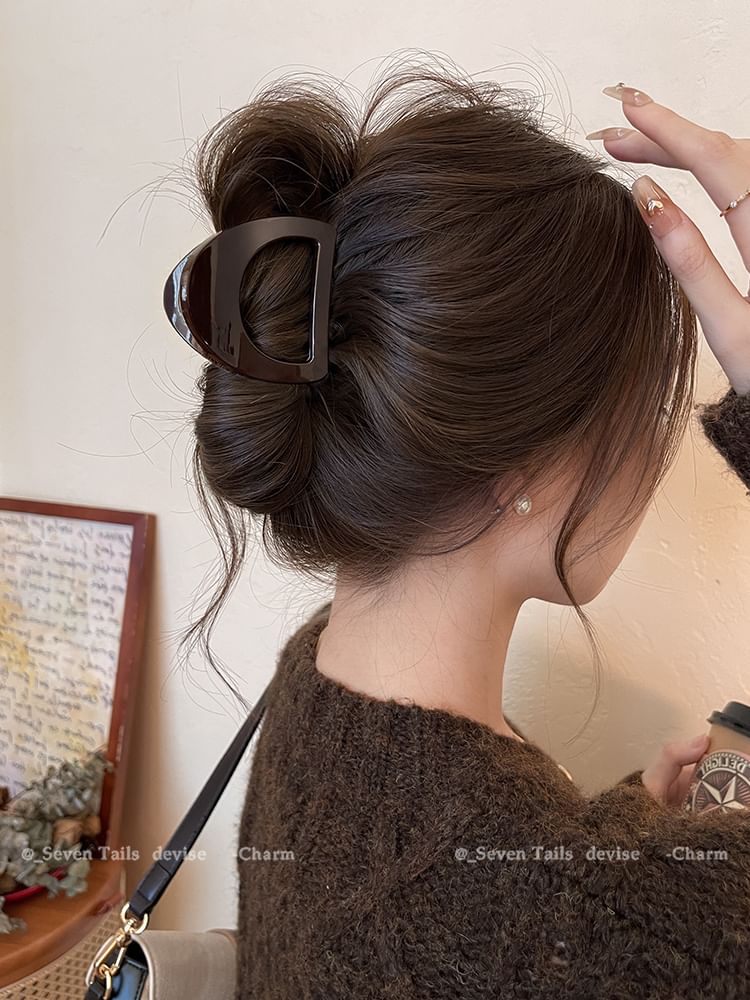 Hair Clip Plain Claw Acrylic