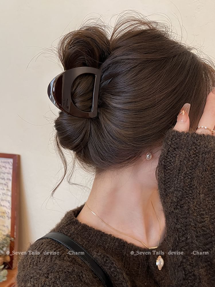 Hair Clip Plain Claw Acrylic