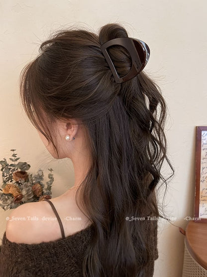 Hair Clip Plain Claw Acrylic