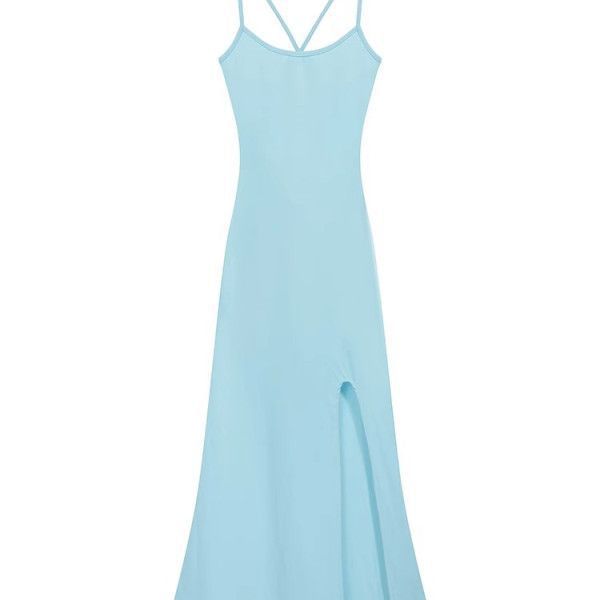 Backless Spaghetti Strap A-Line Dress - Altfashion Shop