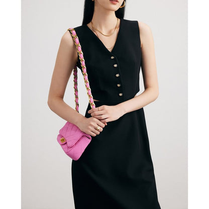 Cutout V-Neck Sleeveless Sheath Dress - Altfashion Shop
