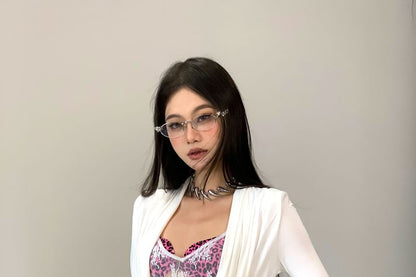 Ruched Lace Panel Long Sleeve Tee