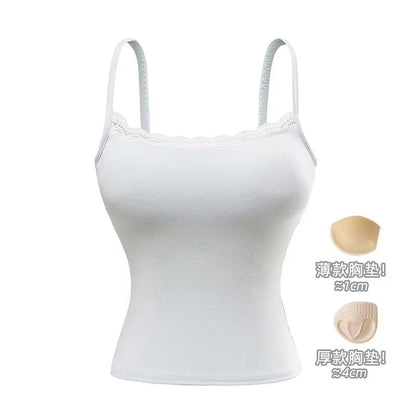 Lace Trim Cami Top