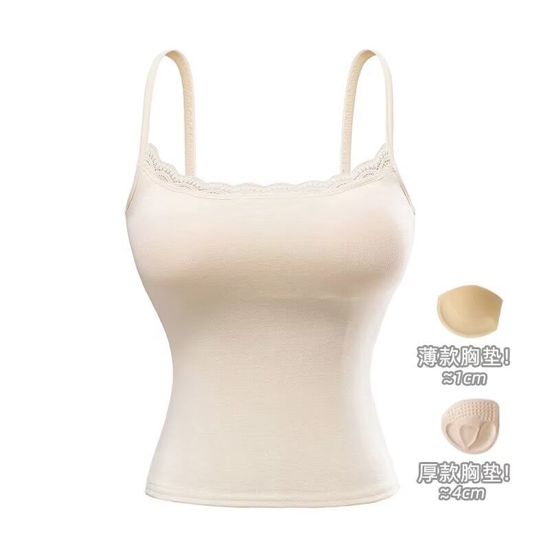 Lace Trim Cami Top